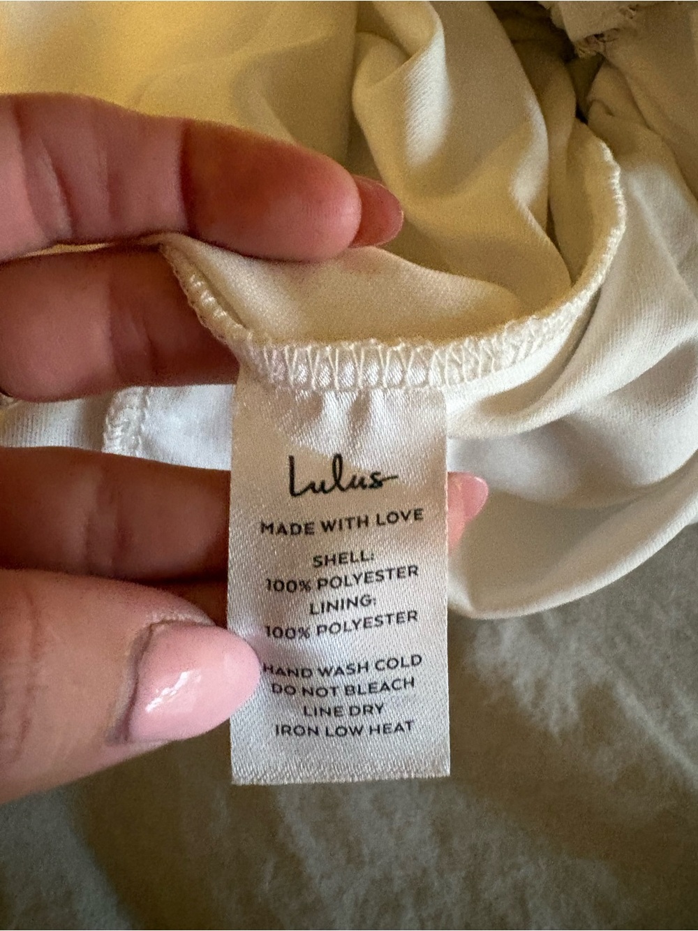 Lulu's Cream Floral Ruffle V-Neck Romper - Picture 15 of 16